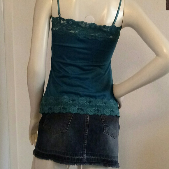 Lace mix tank top - Picture 7 of 8